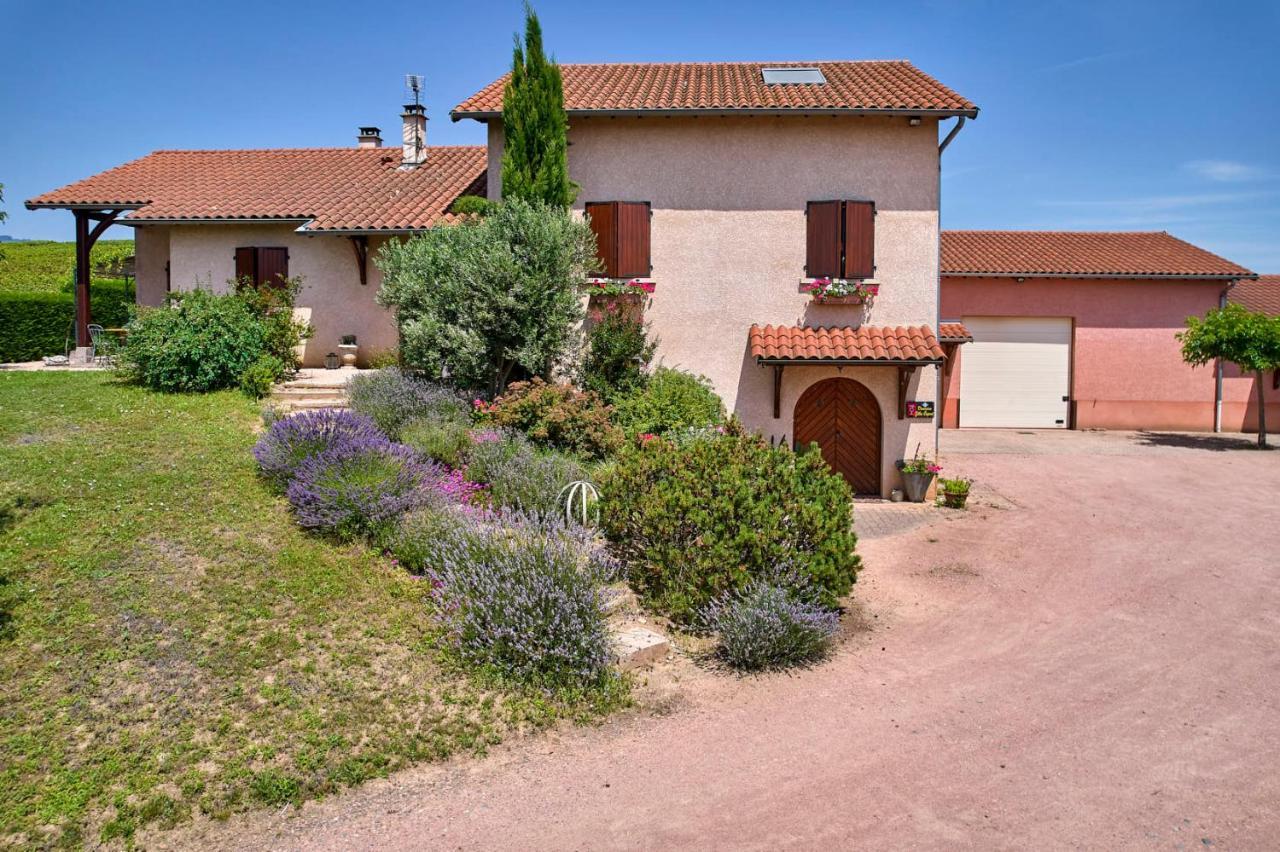 Bed and Breakfast Les Glycines - Domaine Gilles Coperet Régnié Zewnętrze zdjęcie